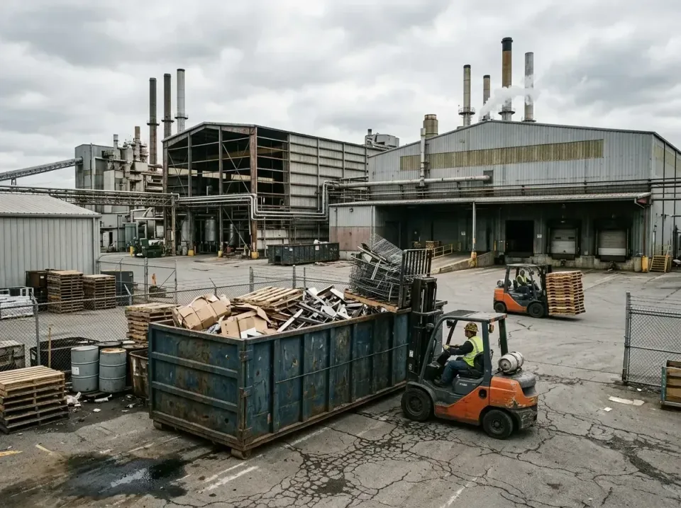 industrial-factory-scrap-conta-003 — frequently asked questions, Cheap Roll-off Dumpster Rentals in Junction City, KY